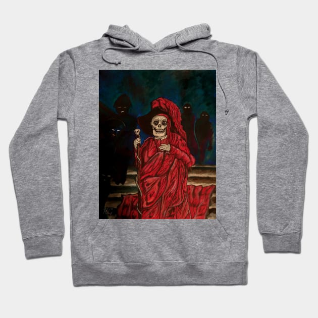 Masque of the Red Death Hoodie by RG Illustration